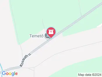 Román Tájház Kutas a térképen