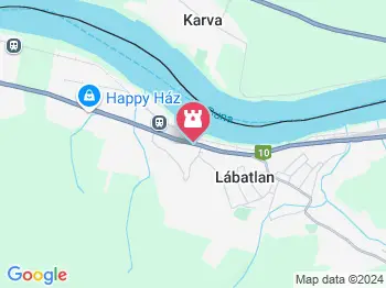 Dunamente Ökocentrum Lábatlan a térképen