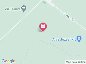 Benei templomrom Ladánybene a térképen