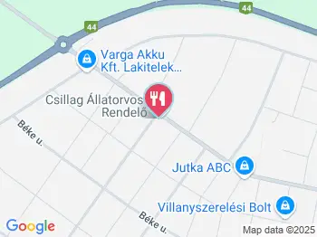 Csillag Presszó Lakitelek a térképen