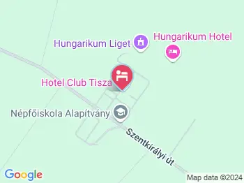 Hotel Club Tisza Lakitelek a térképen