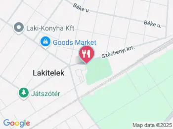 Olyimpia Bár Lakitelek a térképen