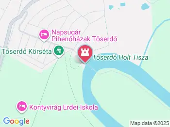 Tőserdő Lakitelek a térképen