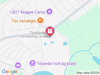 Tőserdő Kalandpark Lakitelek a térképen