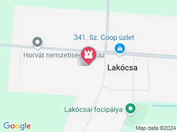 Horvát Nemzetiségi Tájház Lakócsa a térképen