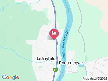 Fészek Apartmanok Leányfalu a térképen