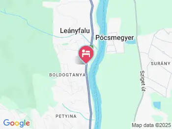 Gréti Wellness & Gyógypanzió Leányfalu a térképen