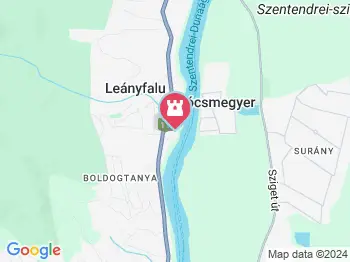 Leányfalui Hajóállomás Leányfalu a térképen