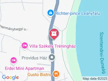 Termálfürdő Leányfalu Leányfalu a térképen