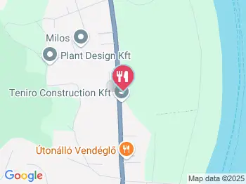 Útonálló Vendéglő Leányfalu a térképen