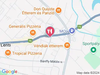 Andi Édesség & Cukrászda Lenti a térképen