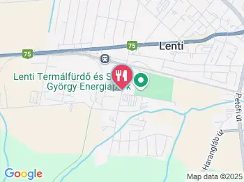 Denis Étterem & Panzió Lenti a térképen