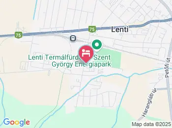 Denis Panzió Lenti a térképen