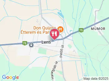 Favorit Fogadó & Étterem Lenti a térképen