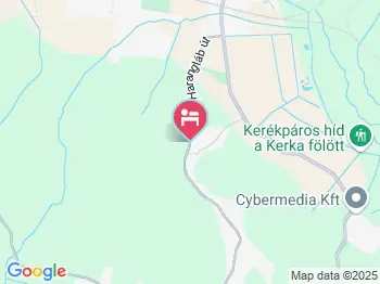 Hubertus Fogadó Lenti a térképen