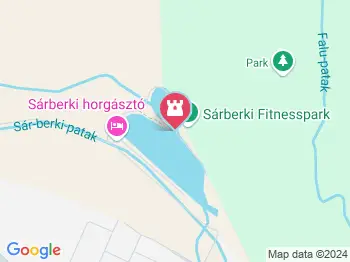 Sárberki Horgásztó Lenti a térképen