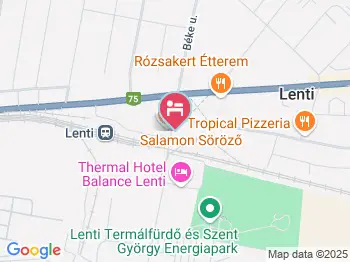 Thermal Hotel Balance Lenti a térképen