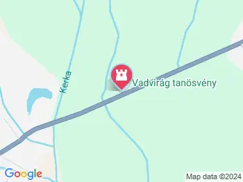 Vadvirág tanösvény Lenti a térképen