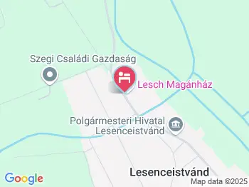 Lesch Magánház Lesenceistvánd a térképen