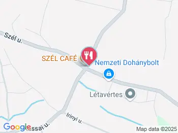 Szél Café Nyaloda & Faloda Létavértes a térképen