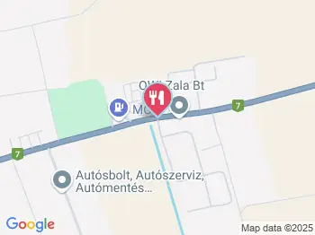 M7 Letenye-Vendéglő Letenye a térképen