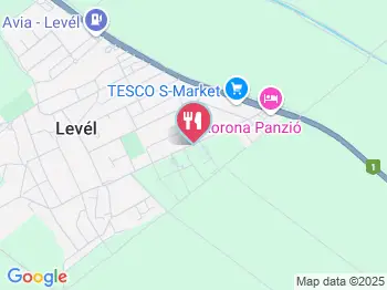 Heléna Hotel & Spa Levél a térképen