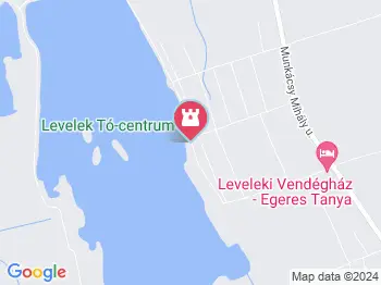 Leveleki Tó-Centrum Levelek a térképen