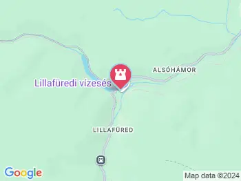 Anna-barlang Lillafüred a térképen