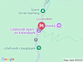 Fehérkő Apartmanlakás Lillafüred a térképen