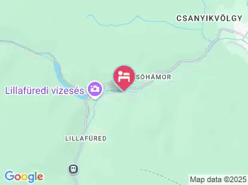 Holló Vendégház Lillafüred a térképen
