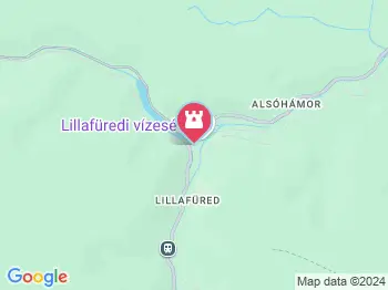 Lillafüredi függőkert Lillafüred a térképen