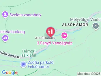 Molnár Csárda Lillafüred a térképen