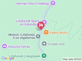 Régiposta Panzió Lillafüred a térképen
