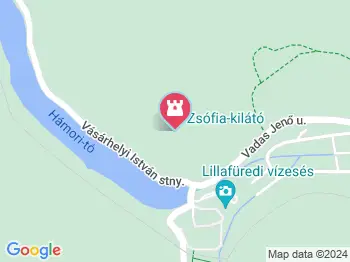 Zsófia-kilátó Lillafüred a térképen