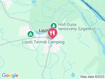 Kék Duna étterem Lipót a térképen