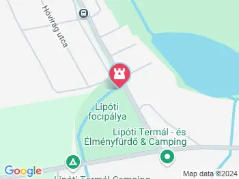 Spirit Kalandpark Lipót a térképen