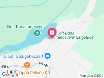 Tanösvény Lipót a térképen