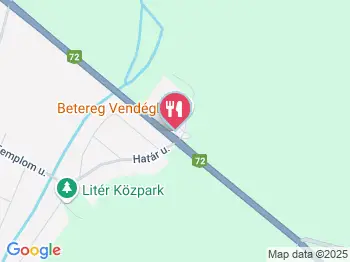 Varjas Vendéglő Litér a térképen