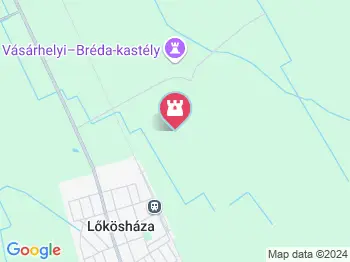 Vásárhelyi–Bréda-kastély Lőkösháza a térképen