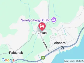 Irene Apartman Lovas a térképen