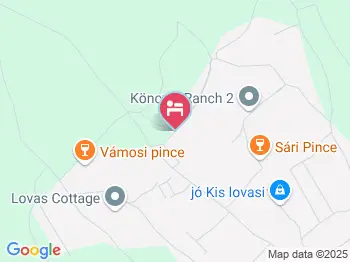 Kishalász Vendégház Lovas a térképen