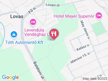 Lovas Csárda Lovas a térképen