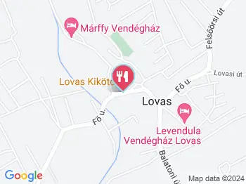Lovas Kikötő Lovas a térképen
