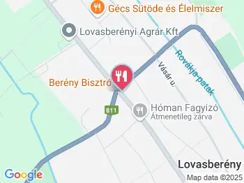 Berény Bisztró Lovasberény a térképen