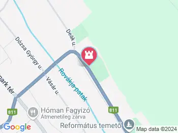 Izraelita temető Lovasberény a térképen