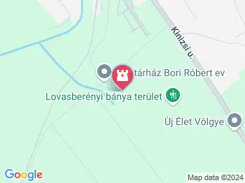 Szovjet katonai temető Lovasberény a térképen