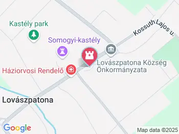 Árpád-kori műemlék Evangélikus Templom Lovászpatona a térképen