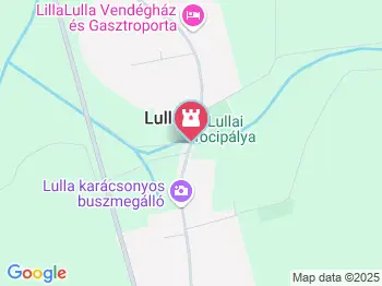 Helytörténeti Gyűjtemény - egykori iskola Lulla a térképen