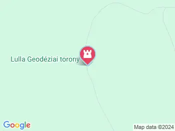 Lullai geodéziai torony Lulla a térképen