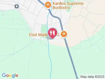 Első Mádi Borház Mád a térképen